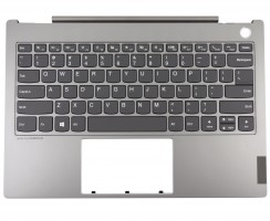 Tastatura Lenovo 5CB0W44327 Neagra cu Palmrest Gri fara TouchPad. Keyboard Lenovo 5CB0W44327 Neagra cu Palmrest Gri fara TouchPad. Tastaturi laptop Lenovo 5CB0W44327 Neagra cu Palmrest Gri fara TouchPad. Tastatura notebook Lenovo 5CB0W44327 Neagra cu Palmrest Gri fara TouchPad