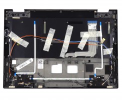 Tastatura Lenovo Yoga C630-13Q50 Type 81JL Gri cu Palmrest Gri fara TouchPad si cu Orificiu Amprenta
