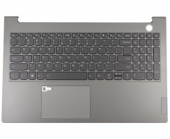 Tastatura Lenovo 5CB1B34810 Gri cu Palmrest Gri cu TouchPad iluminata backlit