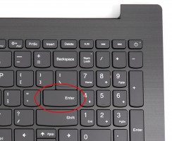 Tastatura Lenovo IdeaPad 320-15AST Type 80XV Gri cu Palmrest Gri si TouchPad