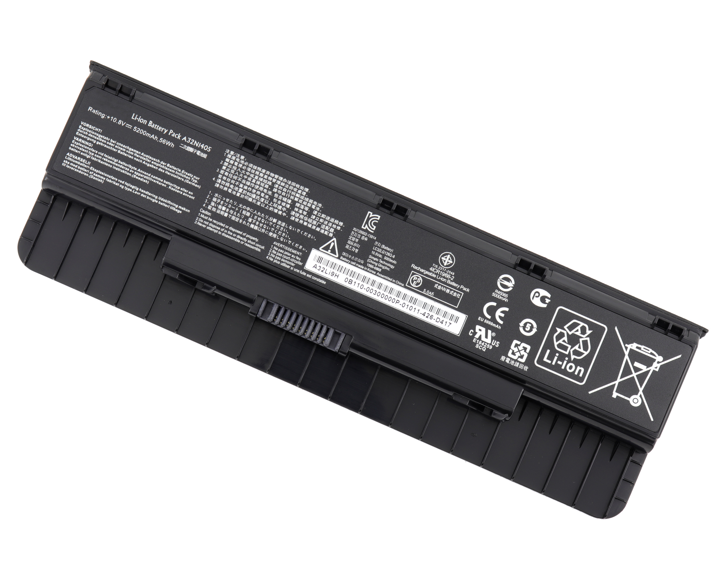 Baterie Asus N56JK Oem 56Wh / 5200mAh