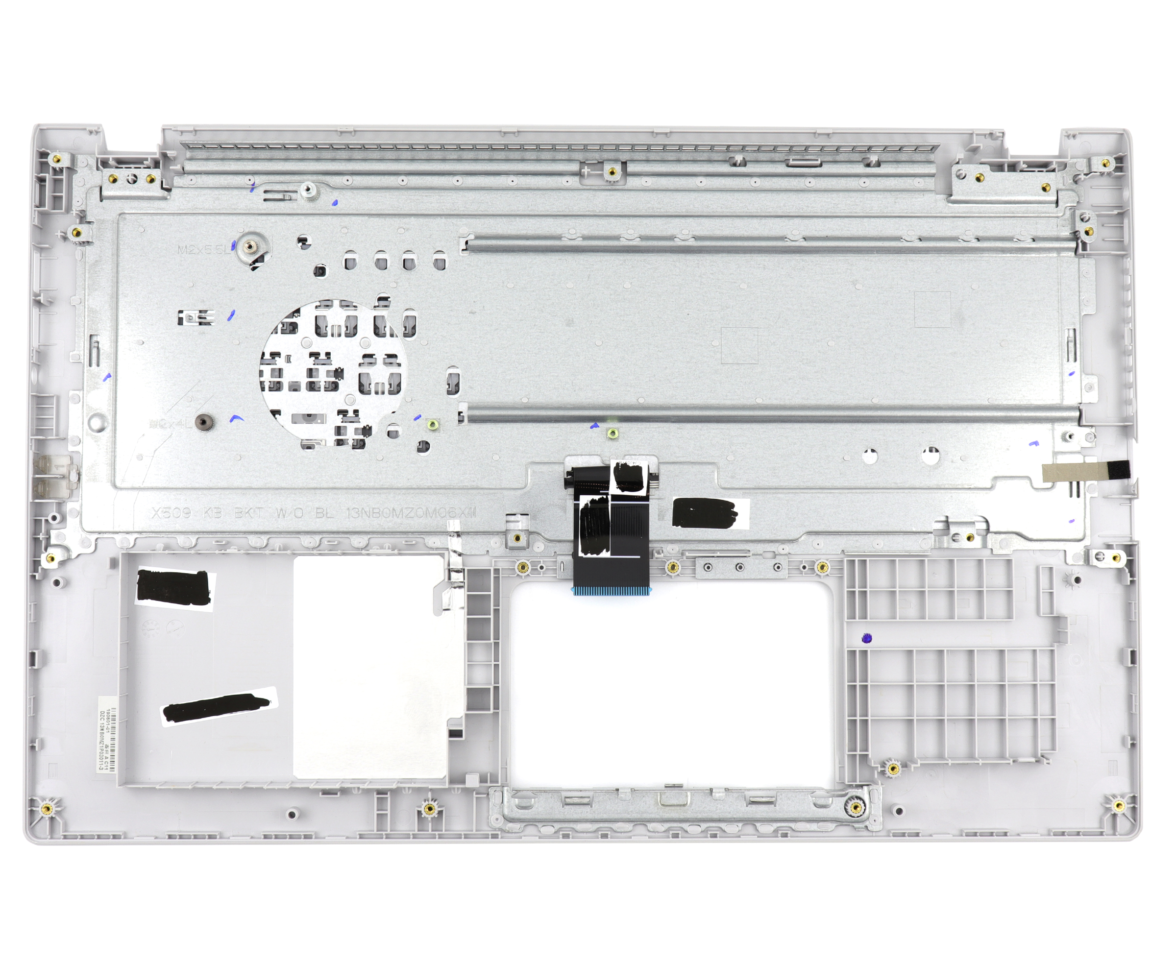 Tastatura Asus VivoBook X509 Gri cu Palmrest Argintiu