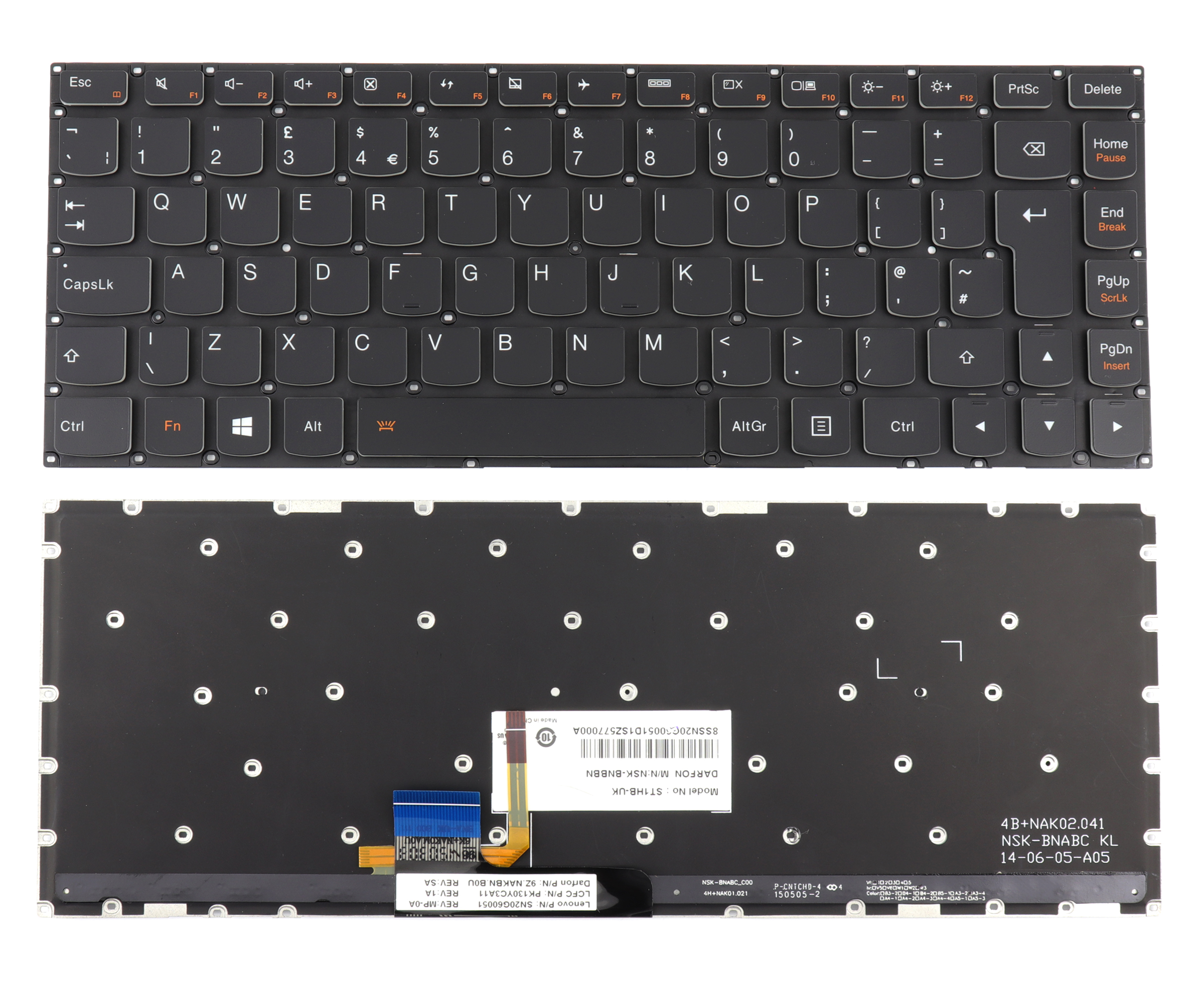 Tastatura Lenovo IdeaPad 700-14ISK iluminata backlit