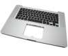 Tastatura Apple MacBook Pro 15 A1286 2010 Neagra cu Palmrest Argintiu. Keyboard Apple MacBook Pro 15 A1286 2010 Neagra cu Palmrest Argintiu. Tastaturi laptop Apple MacBook Pro 15 A1286 2010 Neagra cu Palmrest Argintiu. Tastatura notebook Apple MacBook Pro 15 A1286 2010 Neagra cu Palmrest Argintiu