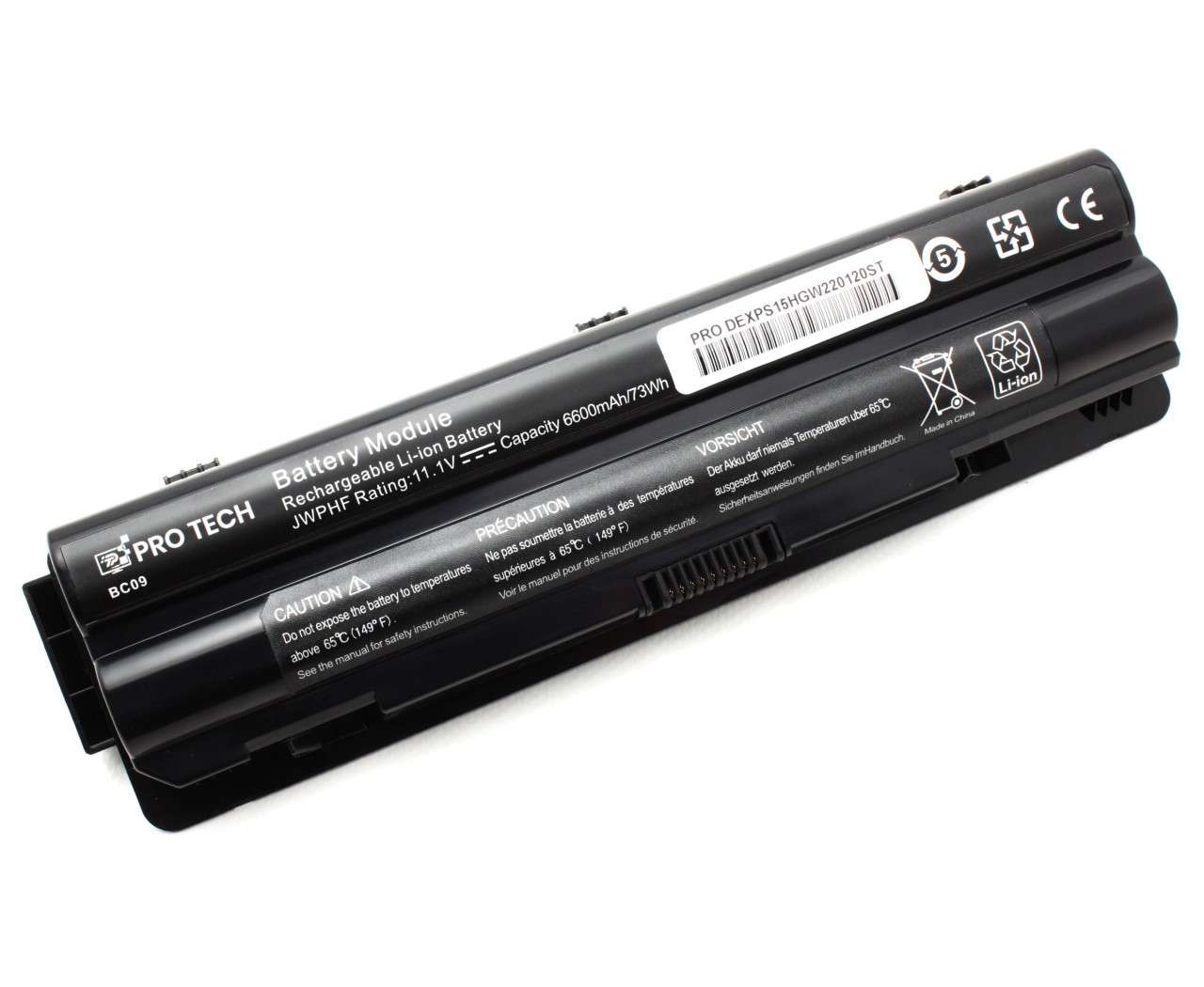 Baterie Dell XPS 15 L502X 9 celule Baterie