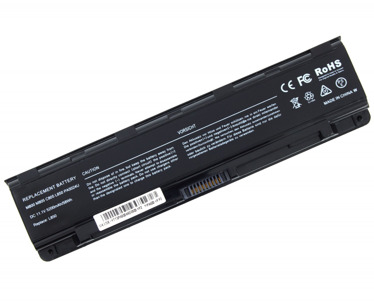 Baterie Toshiba Satellite S70t A 58 Wh / 5200 mAh image0