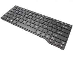 Tastatura Fujitsu Lifebook E743 neagra. Keyboard Fujitsu Lifebook E743 neagra. Tastaturi laptop Fujitsu Lifebook E743 neagra. Tastatura notebook Fujitsu Lifebook E743 neagra