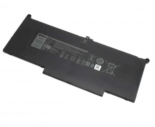 Baterie Dell Latitude 7380 Originala 60Wh. Acumulator Dell Latitude 7380. Baterie laptop Dell Latitude 7380. Acumulator laptop Dell Latitude 7380. Baterie notebook Dell Latitude 7380
