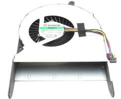Cooler laptop Asus  G551JM Mufa 4 pini. Ventilator procesor Asus  G551JM. Sistem racire laptop Asus  G551JM