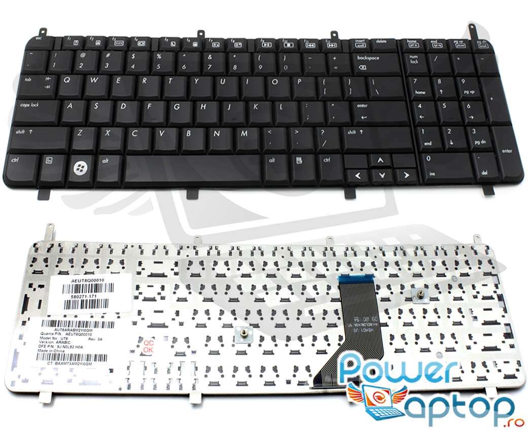 Tastatura HP Pavilion DV8 1080EA imagine powerlaptop.ro 2021