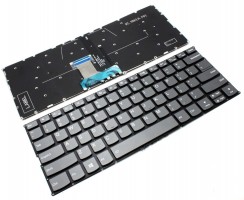 Tastatura Lenovo Yoga 720-13ISK Gri iluminata backlit. Keyboard Lenovo Yoga 720-13ISK Gri. Tastaturi laptop Lenovo Yoga 720-13ISK Gri. Tastatura notebook Lenovo Yoga 720-13ISK Gri