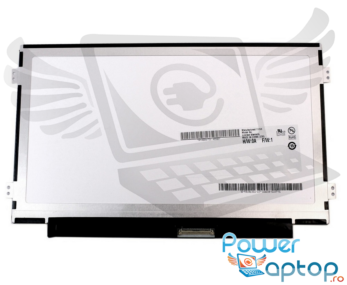 Display laptop Chi Mei N101L6 LOD Ecran 10.1 1024×600 40 pini led lvds 10.1 imagine noua reconect.ro