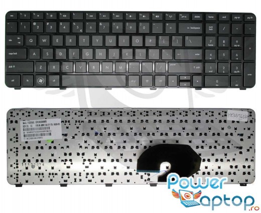 Tastatura HP Pavilion dv7 6c60. Keyboard HP Pavilion dv7 6c60. Tastaturi laptop HP Pavilion dv7 6c60. Tastatura notebook HP Pavilion dv7 6c60