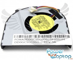 Cooler laptop Acer Aspire 4810T. Ventilator procesor Acer Aspire 4810T. Sistem racire laptop Acer Aspire 4810T