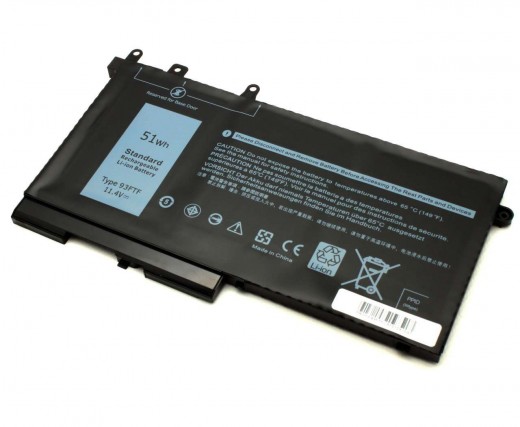 Baterie Dell Latitude 5580 51Wh. Acumulator Dell Latitude 5580. Baterie laptop Dell Latitude 5580. Acumulator laptop Dell Latitude 5580. Baterie notebook Dell Latitude 5580