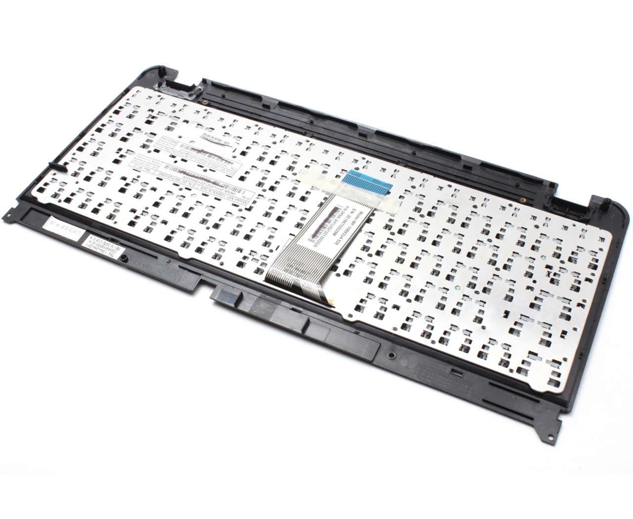 Tastatura Asus EEE PC 1225 neagra cu Rama neagra 1225 imagine noua reconect.ro