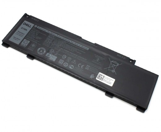 Baterie Dell 266J9 Originala 51Wh. Acumulator Dell 266J9. Baterie laptop Dell 266J9. Acumulator laptop Dell 266J9. Baterie notebook Dell 266J9