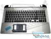 Tastatura Toshiba Satellite L55-B Neagra cu Palmrest Argintiu. Keyboard Toshiba Satellite L55-B Neagra cu Palmrest Argintiu. Tastaturi laptop Toshiba Satellite L55-B Neagra cu Palmrest Argintiu. Tastatura notebook Toshiba Satellite L55-B Neagra cu Palmrest Argintiu