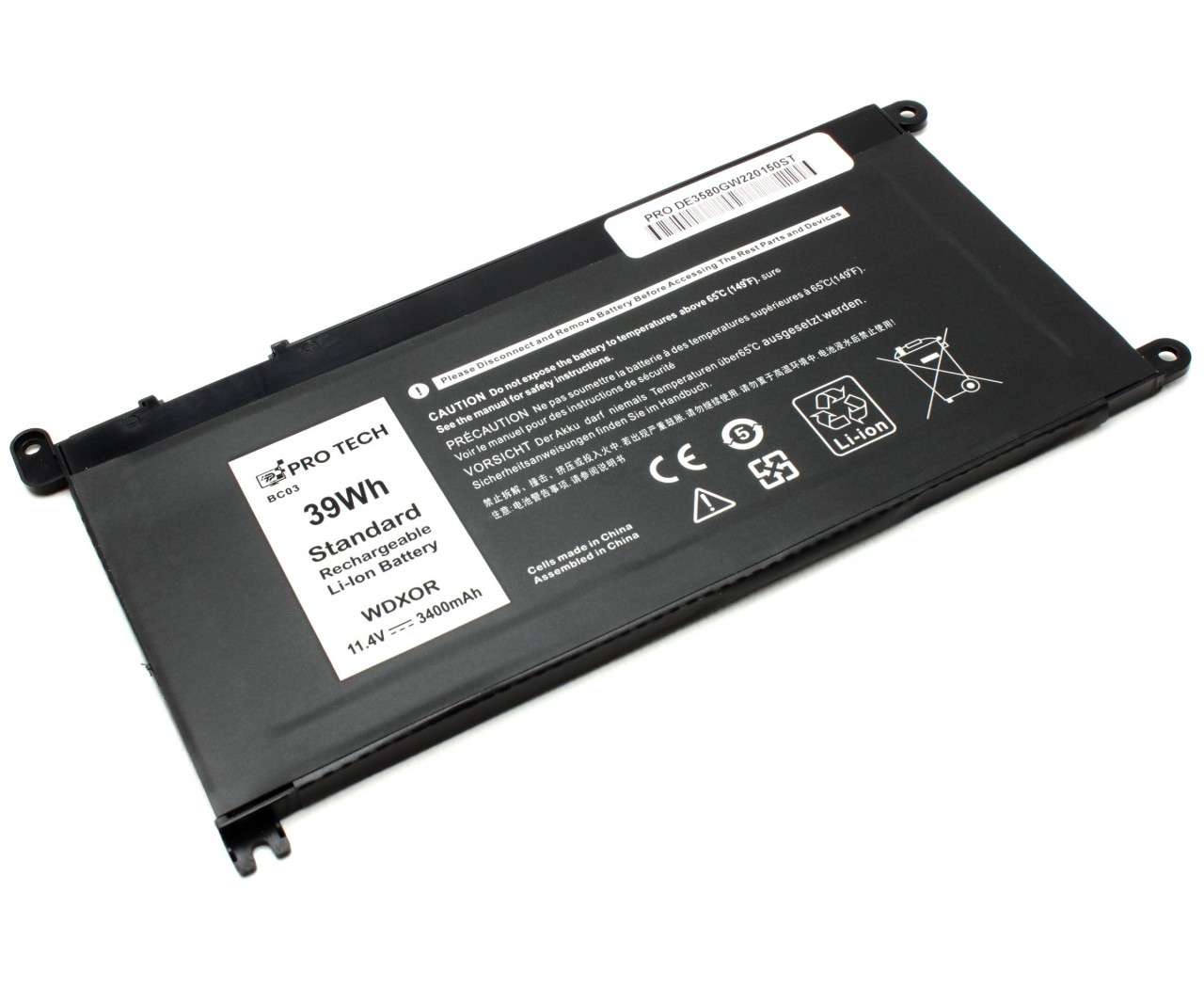 Baterie Dell Inspiron 15 5567 39Wh
