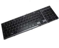 Tastatura Toshiba Qosmio X775 iluminata backlit. Keyboard Toshiba Qosmio X775 iluminata backlit. Tastaturi laptop Toshiba Qosmio X775 iluminata backlit. Tastatura notebook Toshiba Qosmio X775 iluminata backlit