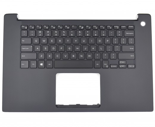 Tastatura Dell AQ2FP000130 Neagra cu Palmrest Gri iluminata backlit. Keyboard Dell AQ2FP000130 Neagra cu Palmrest Gri. Tastaturi laptop Dell AQ2FP000130 Neagra cu Palmrest Gri. Tastatura notebook Dell AQ2FP000130 Neagra cu Palmrest Gri