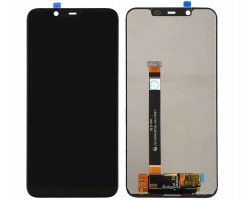 Display Nokia 7.1 Plus fara Rama Black Negru. Ecran Nokia 7.1 Plus fara Rama Black Negru