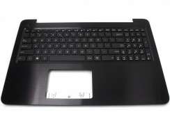 Tastatura Asus  F551CA cu Palmrest maro. Keyboard Asus  F551CA cu Palmrest maro. Tastaturi laptop Asus  F551CA cu Palmrest maro. Tastatura notebook Asus  F551CA cu Palmrest maro
