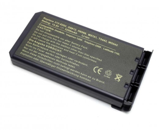 Baterie Dell  T5443. Acumulator Dell  T5443. Baterie laptop Dell  T5443. Acumulator laptop Dell  T5443. Baterie notebook Dell  T5443