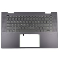 Tastatura HP Envy 15-EY Neagra cu Palmrest Negru fara TouchPad iluminata backlit. Keyboard HP Envy 15-EY Neagra cu Palmrest Negru fara TouchPad. Tastaturi laptop HP Envy 15-EY Neagra cu Palmrest Negru fara TouchPad. Tastatura notebook HP Envy 15-EY Neagra cu Palmrest Negru fara TouchPad