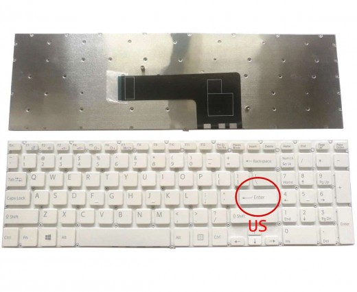 Tastatura Sony Vaio SVF153. Keyboard Sony Vaio SVF153. Tastaturi laptop Sony Vaio SVF153. Tastatura notebook Sony Vaio SVF153
