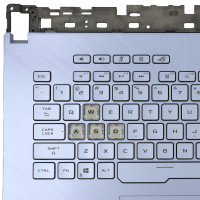 Tastatura Asus ROG Strix G G731G Albastra cu Palmrest Albastru cu TouchPad iluminata rgb backlit