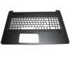 Tastatura HP  819948-161 argintie cu Palmrest negru iluminata backlit. Keyboard HP  819948-161 argintie cu Palmrest negru. Tastaturi laptop HP  819948-161 argintie cu Palmrest negru. Tastatura notebook HP  819948-161 argintie cu Palmrest negru