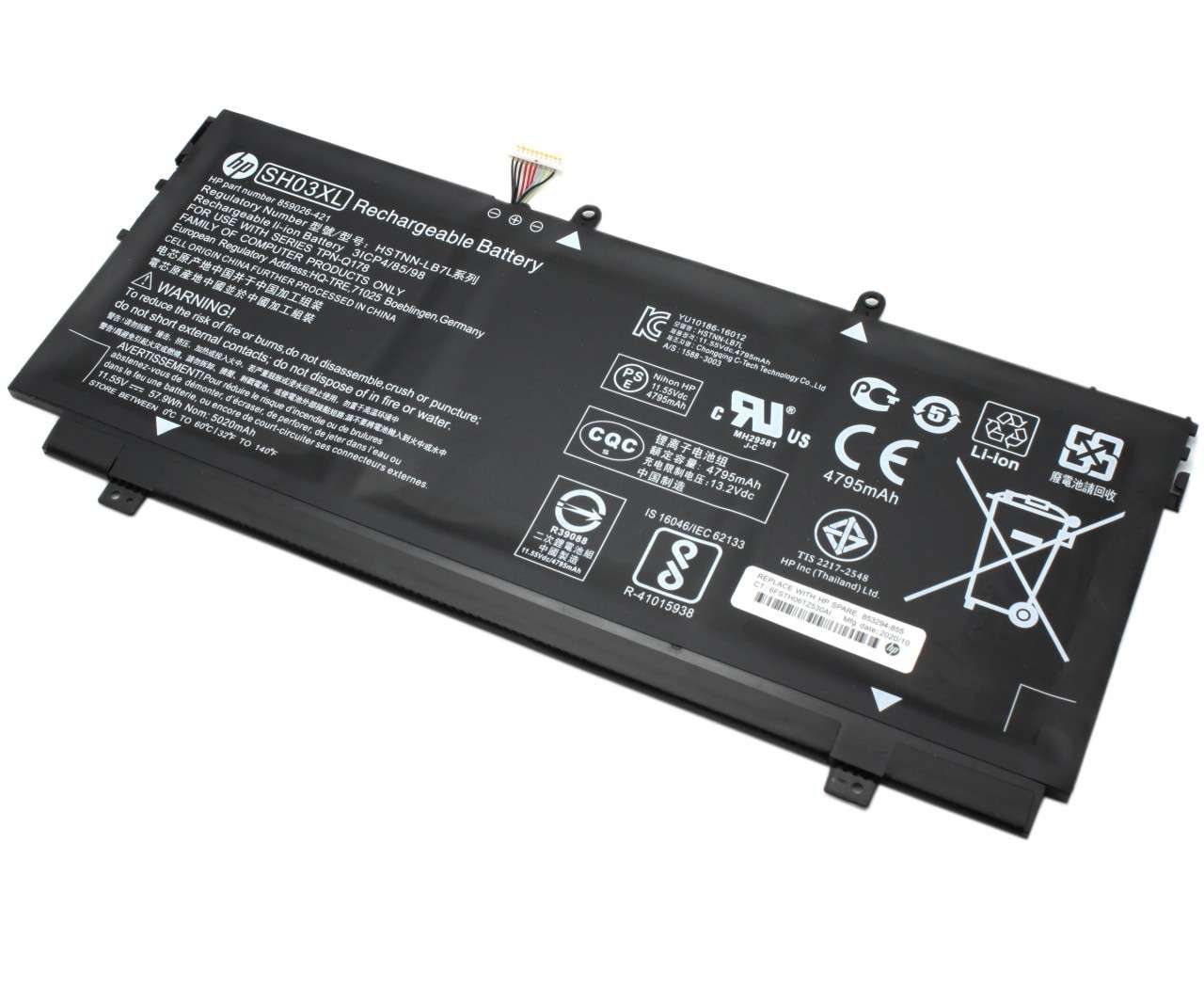 Baterie HP 901345-855 Originala 57.9Wh 57.9Wh imagine 2022
