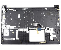 Tastatura Dell 6XX1G Neagra cu Palmrest Gri iluminata albastru backlit