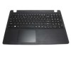 Palmrest Acer  60.MRWN1.009. Carcasa Superioara Acer  60.MRWN1.009 Negru cu tastatura si touchpad inclus