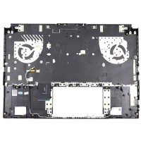Tastatura Asus 6070B2233511 Neagra cu Palmrest Negru fara TouchPad iluminata RGB backlit