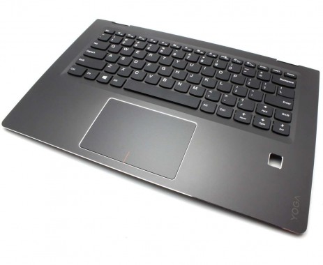 Palmrest Lenovo 2FA1R4000100. Carcasa Superioara Lenovo 2FA1R4000100 Gri cu tastatura si touchpad inclus