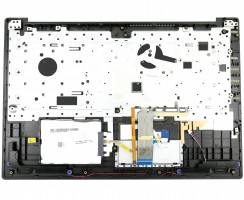 Tastatura Lenovo 5CB0N96297 Gri cu Palmrest Gri si TouchPad iluminata backlit