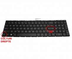 Tastatura HP 15-bw546AU Neagra. Keyboard HP 15-bw546AU. Tastaturi laptop HP 15-bw546AU. Tastatura notebook HP 15-bw546AU