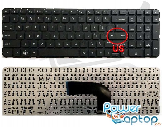 Tastatura HP Pavilion dv6-7040. Keyboard HP Pavilion dv6-7040. Tastaturi laptop HP Pavilion dv6-7040. Tastatura notebook HP Pavilion dv6-7040