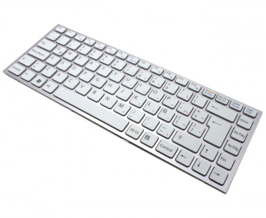 Tastatura Sony VAIO VPCSE29FJ B Alba. Keyboard Sony VAIO VPCSE29FJ B Alba. Tastaturi laptop Sony VAIO VPCSE29FJ B Alba. Tastatura notebook Sony VAIO VPCSE29FJ B Alba