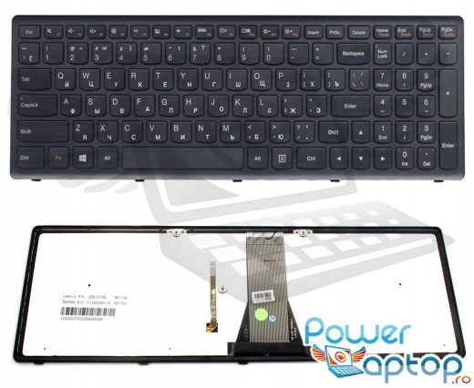 Tastatura Lenovo  25213015 iluminata backlit. Keyboard Lenovo  25213015 iluminata backlit. Tastaturi laptop Lenovo  25213015 iluminata backlit. Tastatura notebook Lenovo  25213015 iluminata backlit