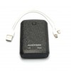 Acumulator Extern PWR 7800 mAh Powerbank cu Indicator Nivel Lanterna LED si Carcasa Plastic Model Disco Mozaic