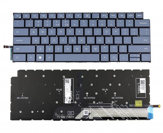 Tastatura Dell LK139461A00 Gri iluminata. Keyboard Dell LK139461A00. Tastaturi laptop Dell LK139461A00. Tastatura notebook Dell LK139461A00