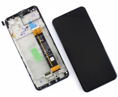 Display Samsung Galaxy A23 5G Display Original Service Pack cu Rama Black Negru. Ecran Samsung Galaxy A23 5G Display Original Service Pack cu Rama Black Negru