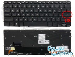 Tastatura Dell  XPS 13-5508. Keyboard Dell  XPS 13-5508. Tastaturi laptop Dell  XPS 13-5508. Tastatura notebook Dell  XPS 13-5508