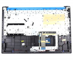 Tastatura Lenovo IdeaPad L340-17IRH Type 81LL Neagra cu Palmrest Gri si TouchPad iluminata backlit