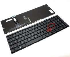 Tastatura HP V195346FS1 iluminata. Keyboard HP V195346FS1. Tastaturi laptop HP V195346FS1. Tastatura notebook HP V195346FS1