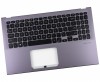 Tastatura Asus VivoBook X512DK Neagra cu Palmrest Gri. Keyboard Asus VivoBook X512DK Neagra cu Palmrest Gri. Tastaturi laptop Asus VivoBook X512DK Neagra cu Palmrest Gri. Tastatura notebook Asus VivoBook X512DK Neagra cu Palmrest Gri
