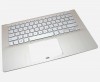 Tastatura Asus AEXKLU01020 Argintie cu Palmrest Auriu iluminata backlit. Keyboard Asus AEXKLU01020 Argintie cu Palmrest Auriu. Tastaturi laptop Asus AEXKLU01020 Argintie cu Palmrest Auriu. Tastatura notebook Asus AEXKLU01020 Argintie cu Palmrest Auriu